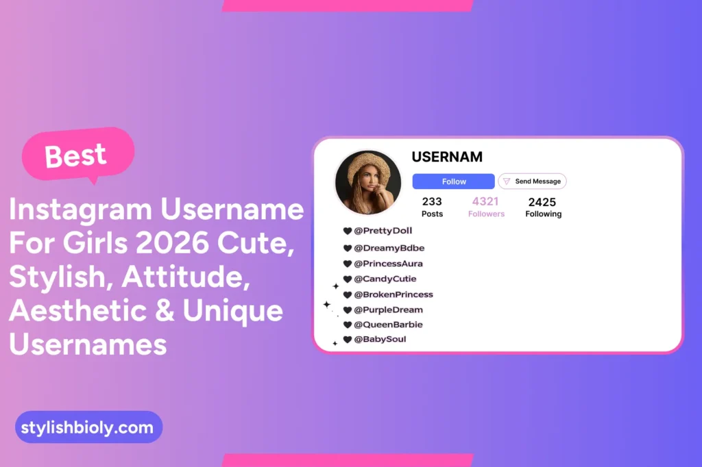 Instagram Username For Girls