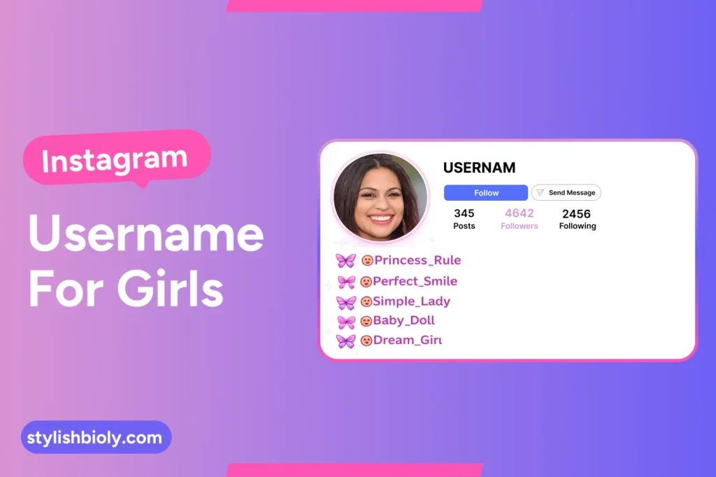 Instagram username for girls