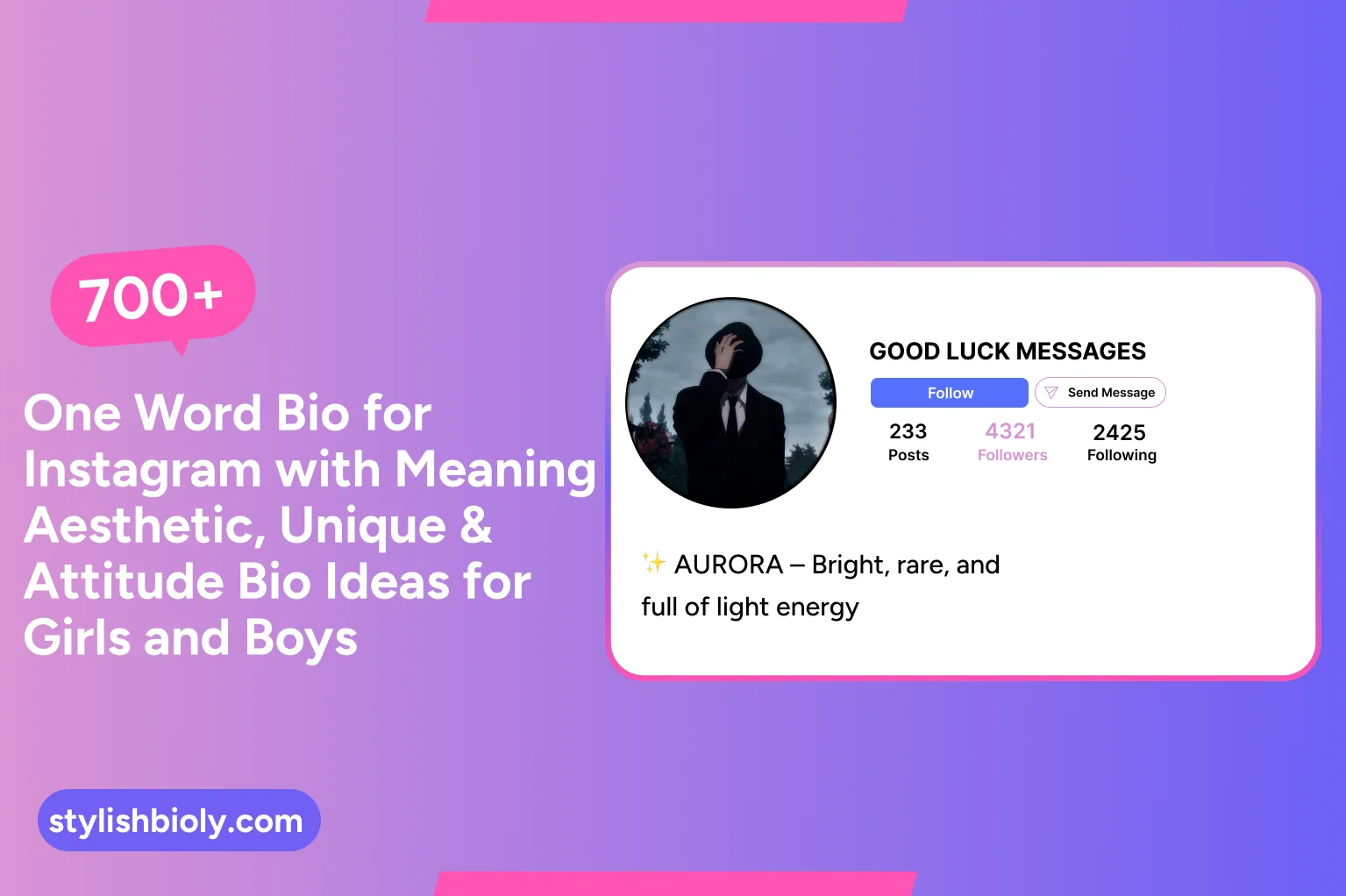 Good Luck Messages for New Job | Aesthetic, Unique & Attitude Bio Ideas for Girls and Boys